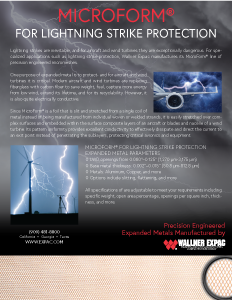  lightning strike protection info sheet
