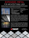 Expanded Metal for Architecture Info Sheet
