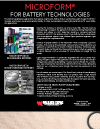 MicroForm for Battery Technologies Infosheet